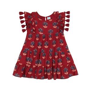 Mer St. Barth Girls Sophie Tassel Dress